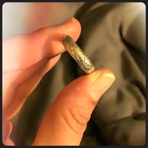 Stirling silver ring, size 8